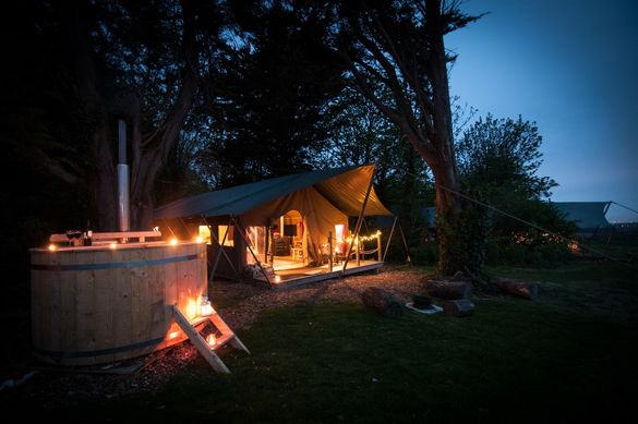 Tom's Eco Lodge on the Isle of Wight
