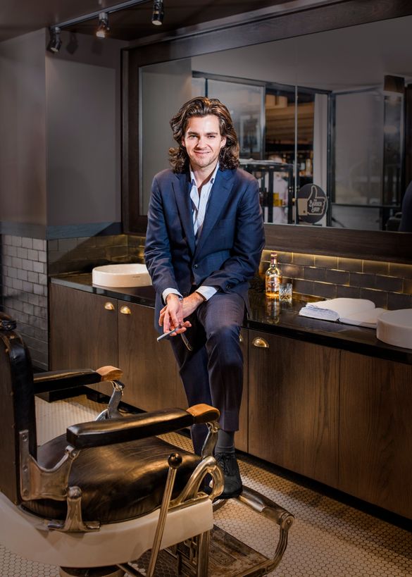 The Barbers of QT's Kristian Jones