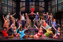 The Original Broadway cast of Kinky Boots 