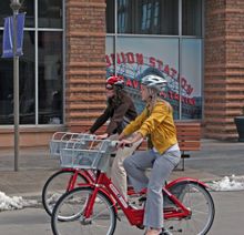 B-CYCLE at Commons Park, Denver