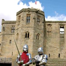 Knights at Warkworth Castle