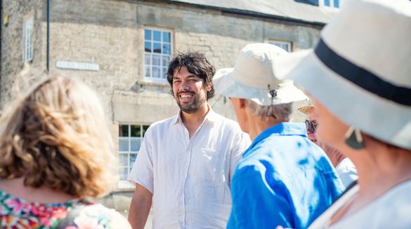 Julian, founder of Around and About Bath