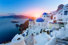 Eclipse and Santorini