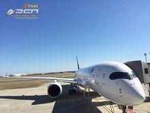 THAI's First A350, Toulouse France