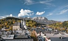 View on Kitzbuehel in Tirol