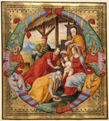 Historiated initial from an Antiphoner, Italy c 1567-1572, Marlay cutting, It. 40