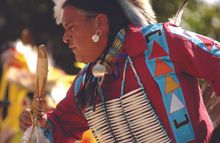 Bei den Native Trails präsentieren Indianer ihre Kultur bei Tanz und Gesang