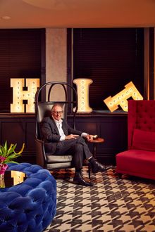 David Seargeant, Group Managing Director Event Hospitality and Entertainment at the company's award-winning luxury QT Sydney.