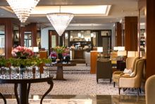 Renovated Lobby at Corinthia Prague