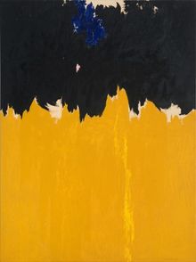 Clyfford Still, PH-950, 1950. Oil on canvas, 92 x 70 in. (233.7 x 177.8 cm) Photo: Ben Blackwell.