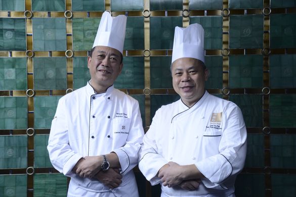 Chef Wang Ho & Chef Lau Yiu Fat (landscape) Chef Wang Ho & Chef Lau Yiu Fat (landscape)
