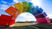 Rainbow Sculpture