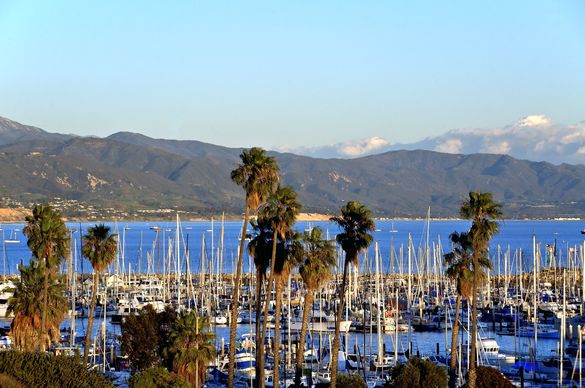 The Santa Barbara Harbor