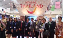Dr. Arief Yahya, Minister of Tourism, Republic of Indonesia (4th from left), Mr. Andrew Jones, PATA Chairman (4th from right), D