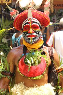 PNG Hillsman at the Lukim PNG Nao Expo