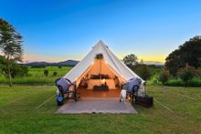 Flourish bell tents in Port Macquarie