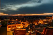 View from Level Nine of The Dupont Circle