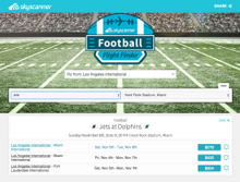 Skyscanner Football Flight Finder Easily Sorts the Best Flight Deals