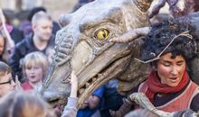 Goblin Queen and Dragon
