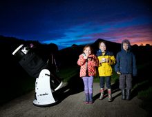 Stargazing in Northumberland