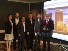 From left to right: Carmen Lam, VP Sales and Marketing Asia Pacific FRHI, Tom Meyer, Regional Vice President Asia Pacific FRHI, 