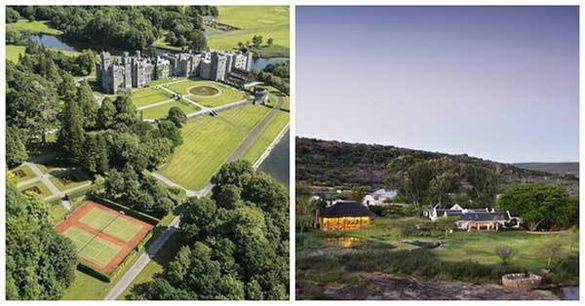 L-R: Ashford Castle and Bushmans Kloof Wilderness Reserve & Wellness Retreat 