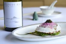 Yan Toh Heen Salad with 2016 Sauvignon Blanc Cloudy Bay