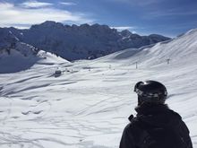 Snowboarding in Morzine
