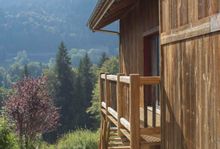 Chalet Deux Chevaux - balcony to enjoy the view