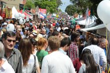 The police estimated that 140,000 people attended the 2015 Norton St Italian Festa