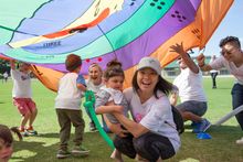 Happy smiles at the WorldVentures Volunteer Day with RSAC