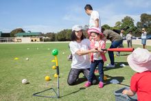 WorldVentures volunteers enjoy recreational activities with RSAC children