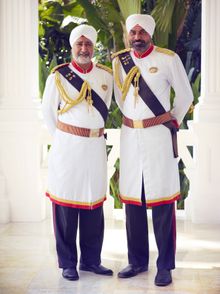 Raffles Hotel Singapore - Doormen