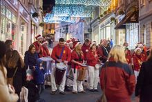 Christmas shopping in Guernsey