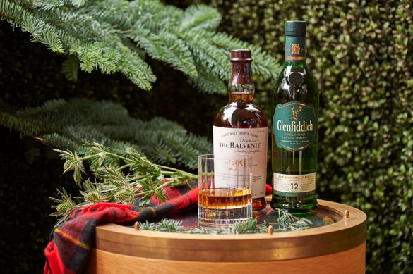 Scottish Winter Terrace at The Rib Room Bar