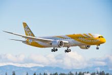 Scoot flies all Boeing 787 Dreamliners from Australia