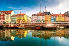 Nyhavn in Copenhagen, Denmark