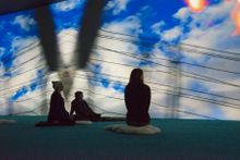 Pipilotti Rist, Mercy Garden, from the Mercy Work Family, installation view, Hauser & Wirth, 'Stay Stamina Stay', Somerset, Engl