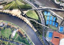 Tanderrum Bridge at Melbourne Park