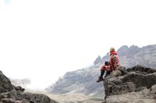 Mount Kenya Ascent. Photo credit: Lauren Bullen