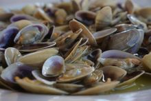 Fresh seafood at Isla Cristina