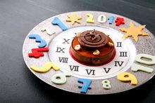 Lobby Lounge New Year Eve Menu | CHOCOLATE MOUSSE, HAZELNUT PRALINE CAKE