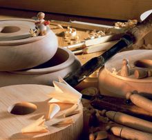 How it's done: Tools in the Wendt & Kühn Workshops, a manufacturer of wooden figurines in the Ore Mountains tradition