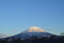 First snow spotted on Mount Yotei - October 2016