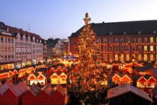 Christmas Market On Marktplatz