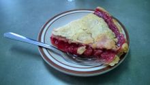 Iowa's best pie: Cherry pie from Crouse Cafe, Indianola