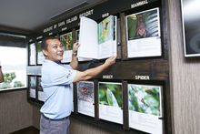 Gaya Island Resort Wildlife Centre introduction by Senior Resident Naturalist, Justin Juhun