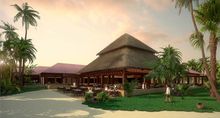 Terrace at Carnival restaurant.