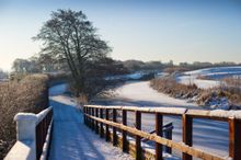 Canal & River Trust Snowy Canal