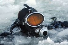 Diving in Antarctica